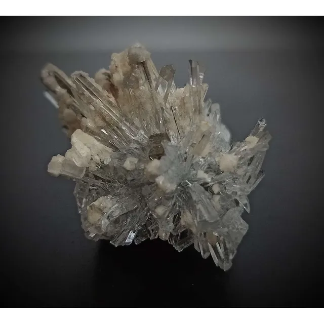 Hermoso Cuarzo Con Cristales De Yeso Austriaco! Oferta!!!