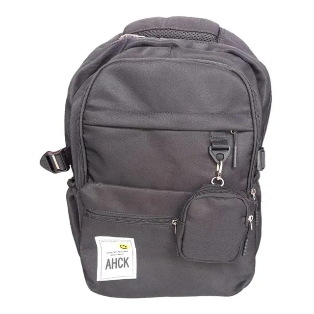 Mochila Con Monedero Escolar Urbana Cartera Bolso Ahck