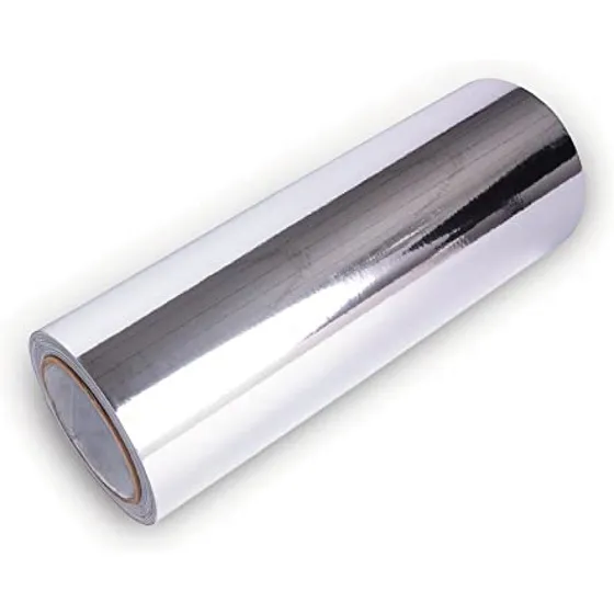 Vinilo Adhesivo Espejo Plata 1mt X 30cms Para Cameo 