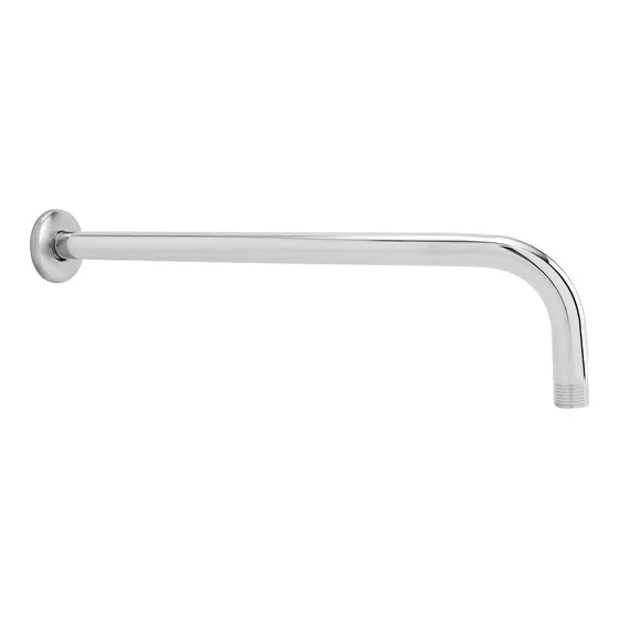 Tubo Extensión O Brazo Ducha Cromado Curvo Longitud 40 Cm