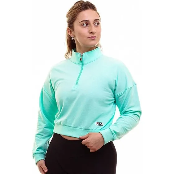 Campera Fila Cuello Alto Mujer Basic Classic Deportiva