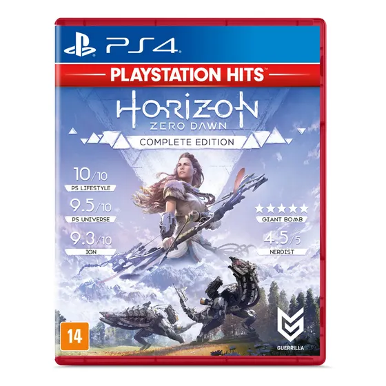 Jogo Mídia Física Horizon Zero Dawn Para Playstation 4 Ps4