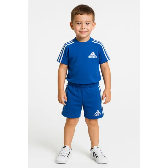 Conjunto Clásico Niño Y Niña adidas 3 Rayas