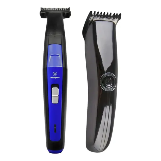 Cortadora De Pelo Y Patillera Afeitadora Recargables Combo