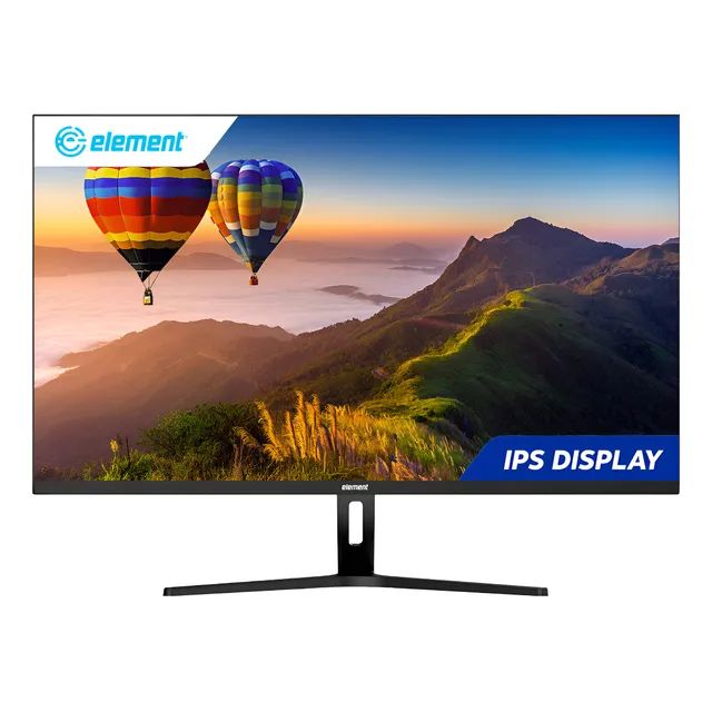 Monitor Element 24 Pulgad 1080p Sin Marco Lcd Ips Ajustable