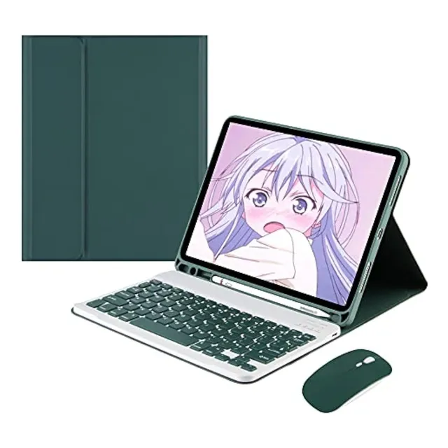 Zgsenlan Funda Con Teclado De Mouse Para Galaxy