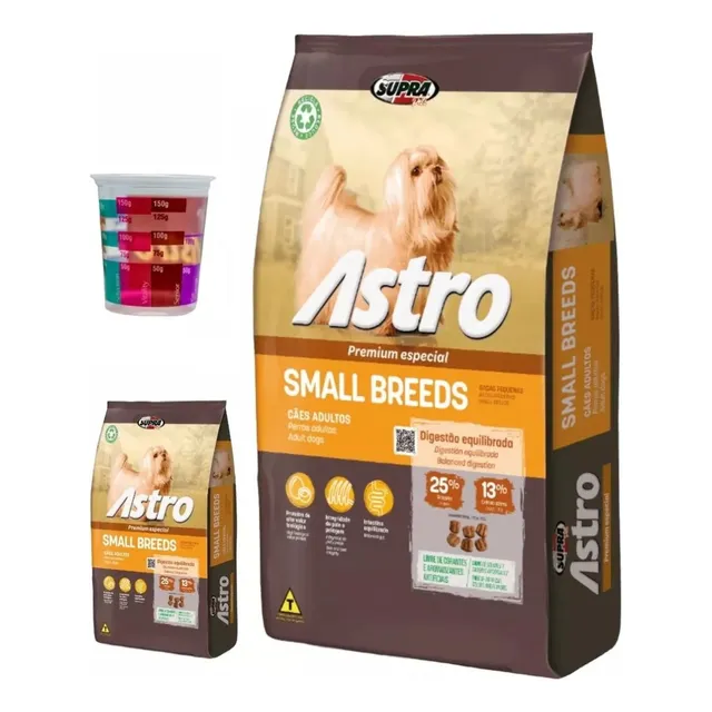 Alimento Astro Perro Adulto Raza Pequeña 14 + 1 Kg + Regalo