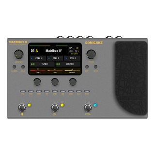 Pedalera Sonicake Matribox Ii Con Respuesta A Impulsos Y Midi. Color: Gris Oscuro Pedalera Sonicake Matribox Ii Con Respuesta A Impulsos Y Midi. Color: Gris Oscuro
