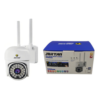 Camera Segurança Wifi 360 Graus Prova D'água Jortan C/alarme Camera Segurança Wifi 360 Graus Prova D'água Jortan C/alarme