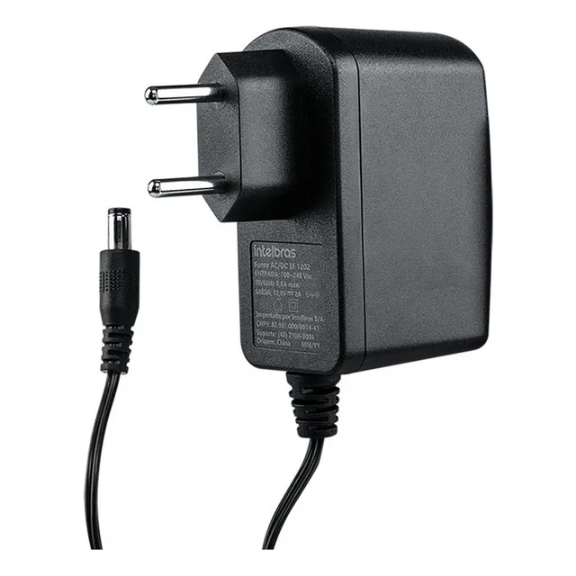 Fuente de alimentación Intelbras AC/DC 12.8v 2a Df 1202