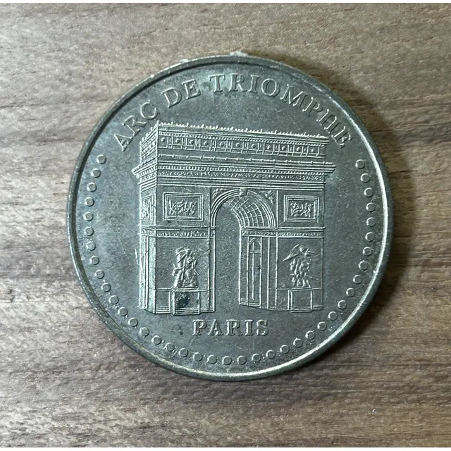 Medalla Arco Del Triunfo Paris De Colección
