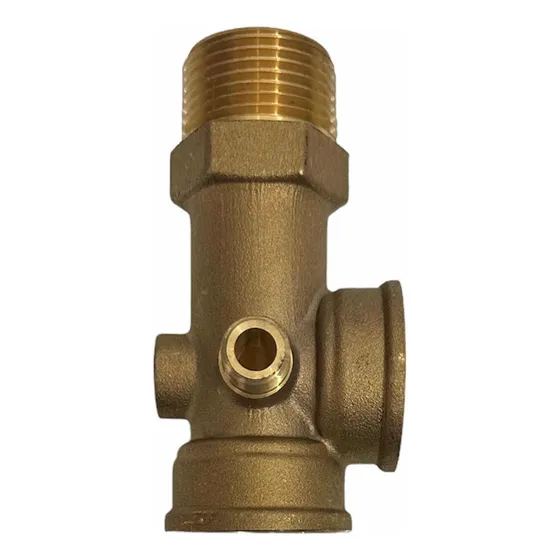 Conexión Tee Bronce 5 Vías Para Hidroneumaticos Bombas Agua