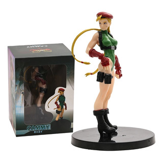 Modelo De Figura De Acción Street Fighter Cammy, Color Blanc Modelo De Figura De Acción Street Fighter Cammy, Color Blanc