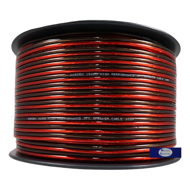Cable Para Bocina Cal. 16 Awg Harden Ksc-16 Profesional 100m