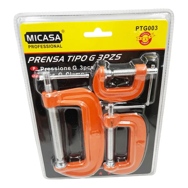 Prensas X3 De Metal Carpintero Pequeños Trabajos 1''2''3' 