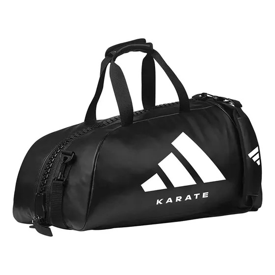 Bolso 2 En 1 adidas Karate Entrenamiento Logo Blanco