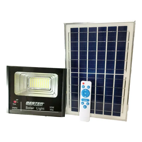 Kit Reflector Solar Bester Led 50w Reales Ip65