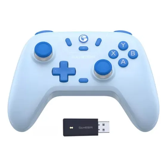 Gamesir T4 Nova Lite Color Azul Cielo Controlador Inalámbrico con Efecto Hall Nintendo Switch Support