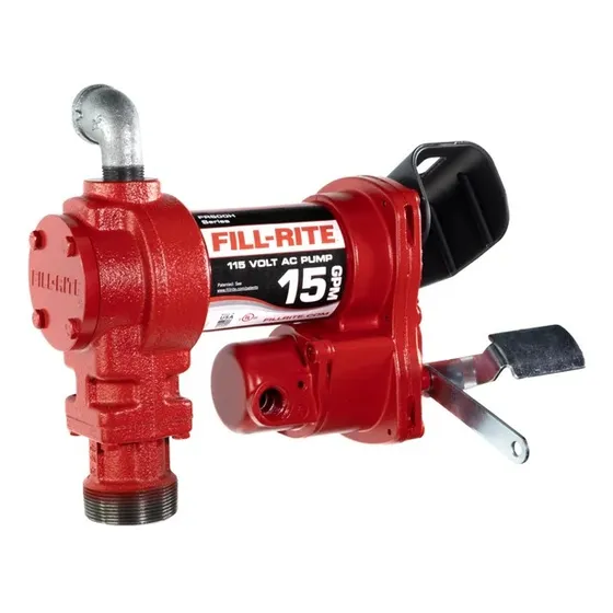 Bomba Transferencia De Combustible 115 Volts Fill Rite 15gpm