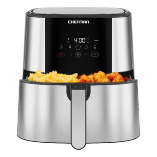 Chefman Freidora De Aire7.57 Lts Acero Inox,divisor,grande Chefman Freidora De Aire7.57 Lts Acero Inox,divisor,grande