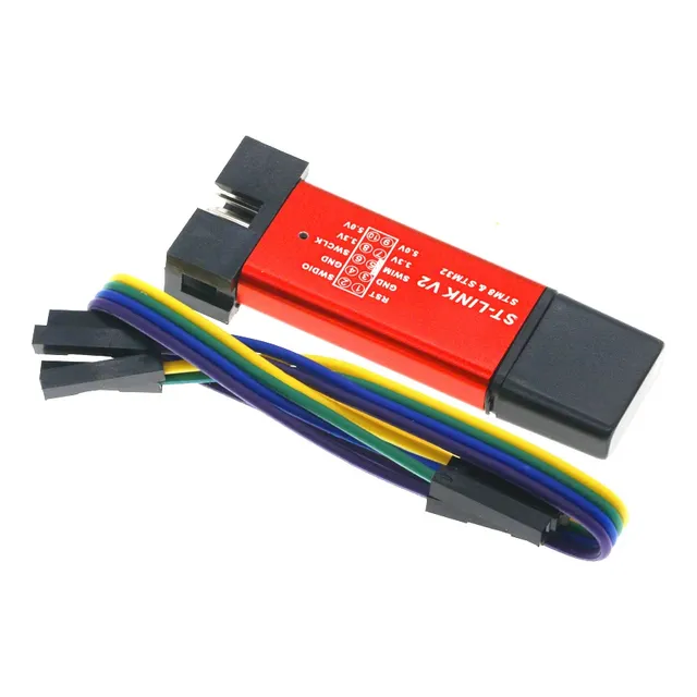 Programador St-link V2 Para Stm32/stm8 (con Cables)