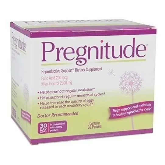 Pregnitude Reproductive Support 60 Prenatal Packets