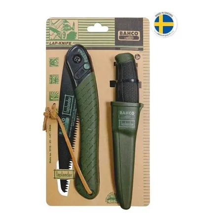 Cuchillo + Sierra Poda Plegable Bahco Lap-knife Suizo