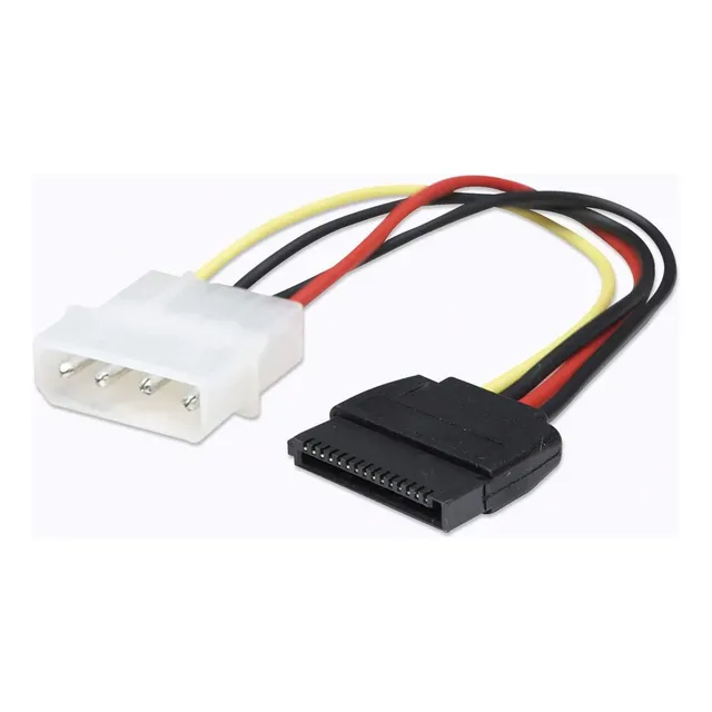 Cable Sata A Molex De Poder 15cm Pc Alimentación Disco Duro