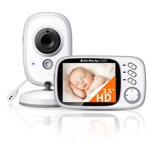 Baby Monitor Original Vb603 EletrĂ´nica Branco 110/220v Branco Baby Monitor Original Vb603 EletrĂ´nica Branco 110/220v Branco