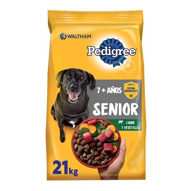 Pedigree Alimento Seco Para Perro Adulto Mayor +7 Años 21kg