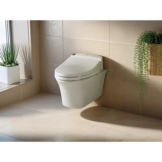 Sanitario Aéreo Blanco Toto Maris Ct486fg Con Asiento