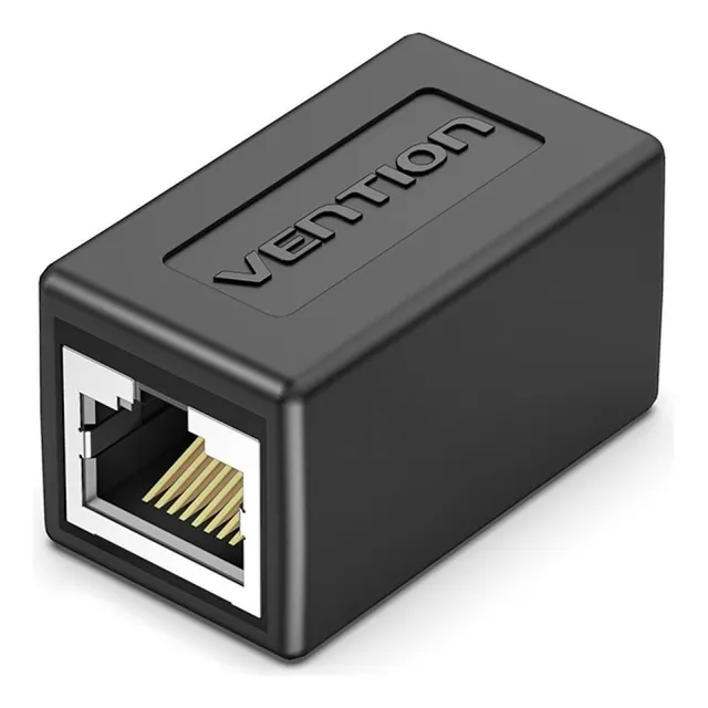Cople Conector Vention Rj45 Cat 6 Adaptador Hembra 1 Pieza