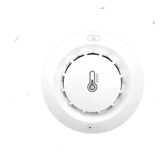 Detector De Humo, Temperatura Inteligente Wifi Alarma