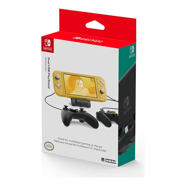 Soporte Multi Puerto Usb Hori Para Nintendo Switch Lite