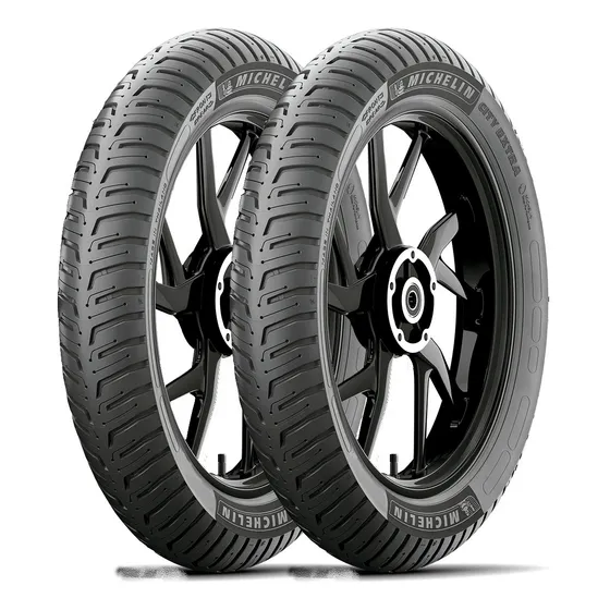 Par Pneu 80/100-18 + 90/90-18 City Extra Michelin