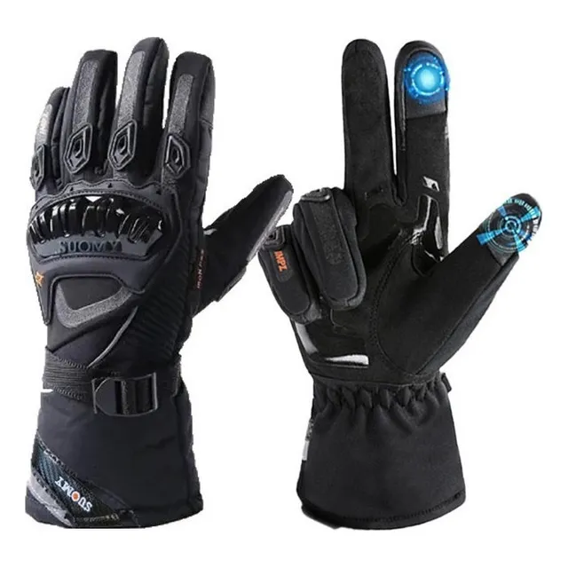 Guantes Suomy Impermeables De Motocicleta 1 Par Color Negro Talla XL
