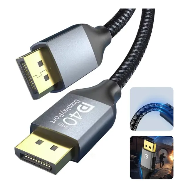 Displayport Cable 240hz 240 Hz Display Port 8k 2k 144hz 165h