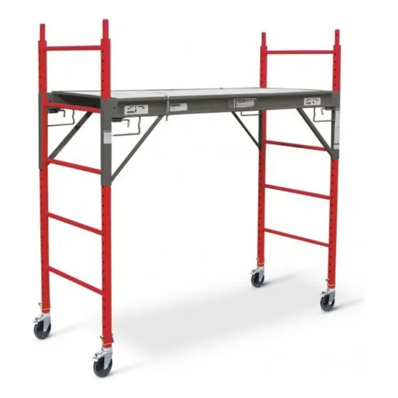 Andamio Multiuso Ruedas Y Frenos Para 450 Kg Y 1.95m Altura