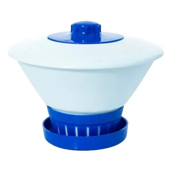 Clorador Flutuador De Piscina Flutuante Suporte Boia Cloro