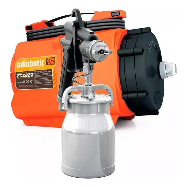 Equipo Adiabatic Ec2000+10filtros P/pintura+pincel Agustina