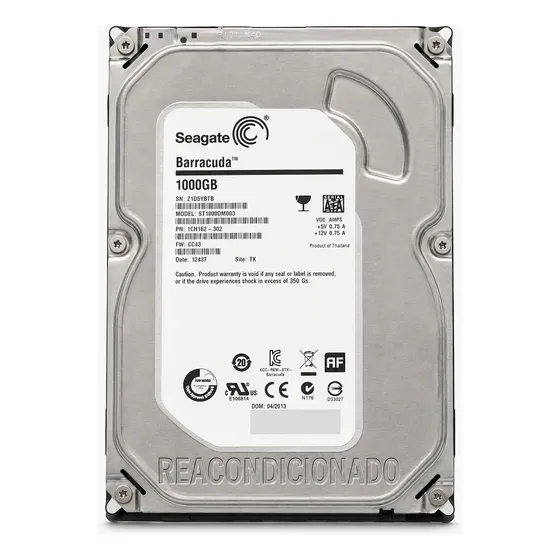 Disco Duro 1tb Seagate 7200rpm Pc Dvr Camaras Almacenamiento