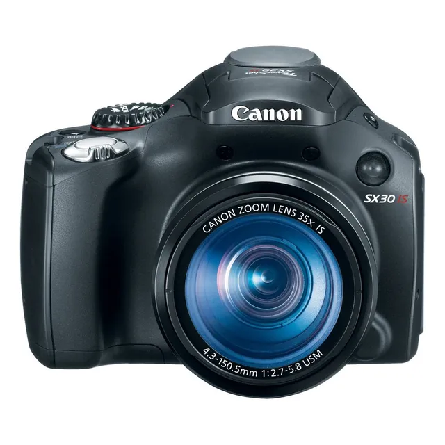 Canon Sx30is Cámara Digital De 14.1mp Con Zoom Estabilizad. Color Negro