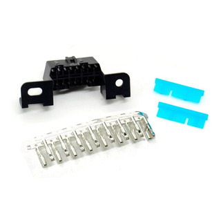 Cabo Adaptador Obd2 16 Pinos FĂȘmea / Montagem De Conector Cabo Adaptador Obd2 16 Pinos FĂȘmea / Montagem De Conector