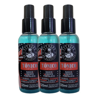 Kit 3 Tônico P/ Hidratação E Fortalecimento Capilar Unissex Kit 3 Tônico P/ Hidratação E Fortalecimento Capilar Unissex