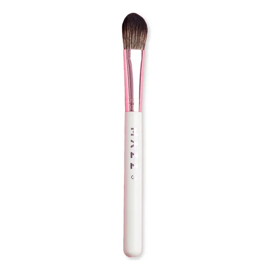 Brocha De Corrector De Maquillaje Mazz - Pelo Sintetico Rosa