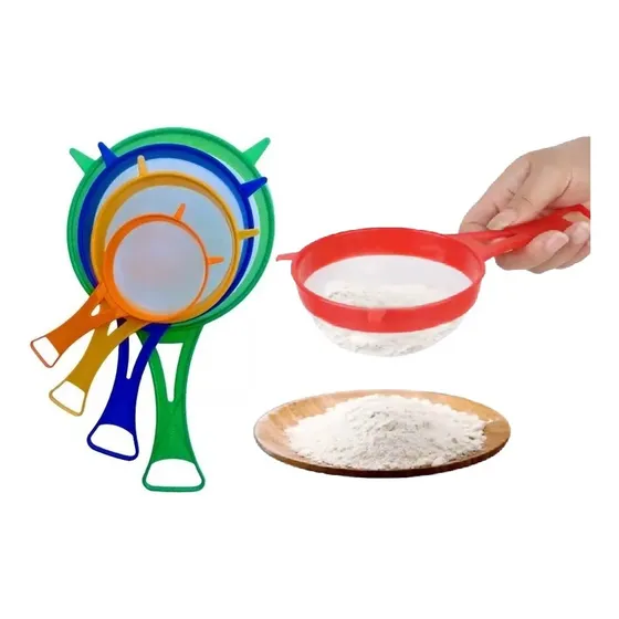 Juego De 4 Coladores De Jugo Plásticos