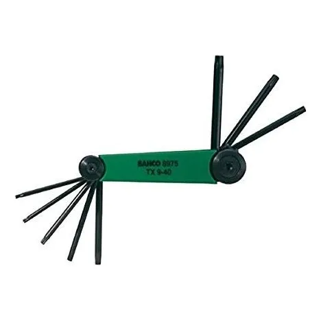 Set Destornillador Torx Bahco 9-40 Be-9875  8 Piezas
