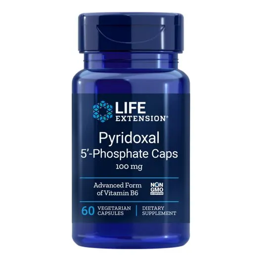 Supplement Life Extension, Piridoxal, 5 Cápsulas De Fosfato,