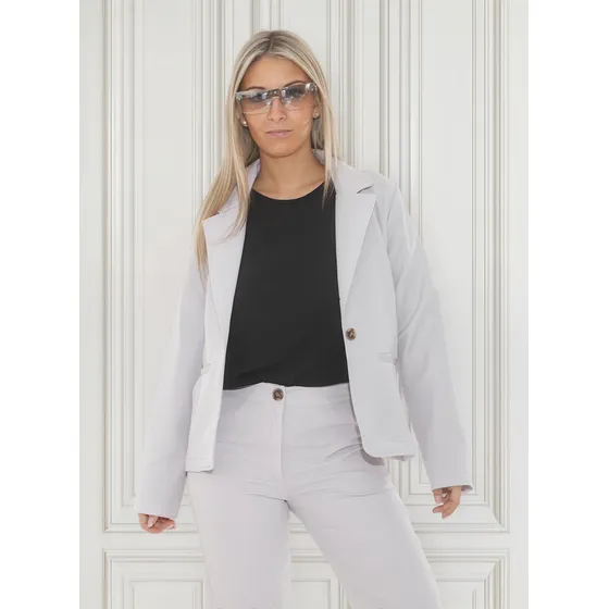 Saco Blazer Sastrero Azul Mujer