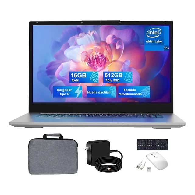 15.6inch Laptop Intel Celeron N95 16gb Ram 512gb Ssd